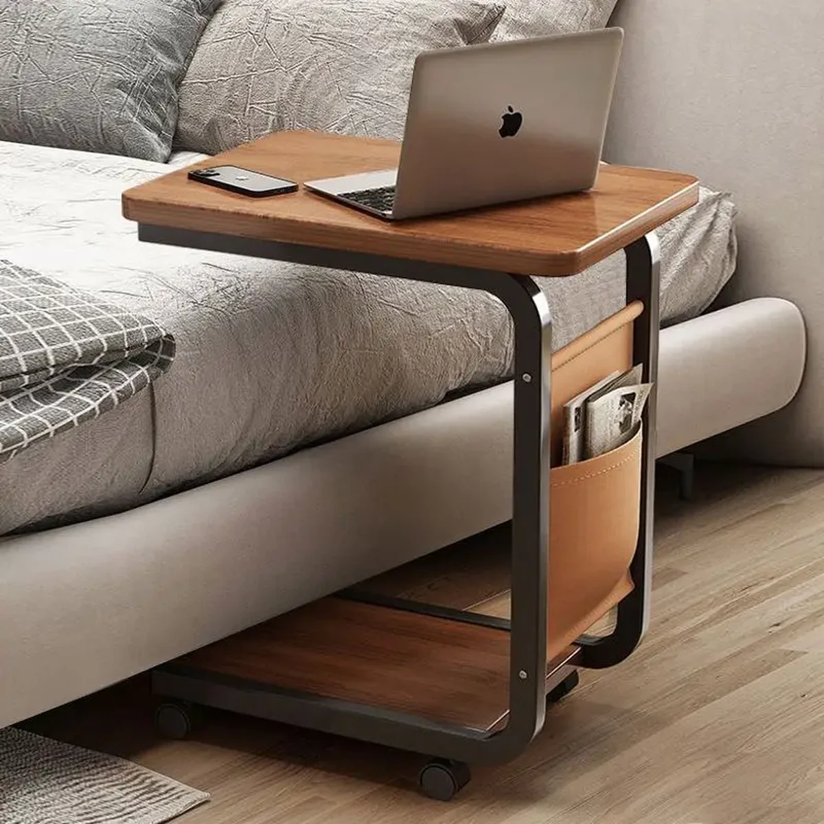 Modern Solid Wood Square Coffee Accent Table