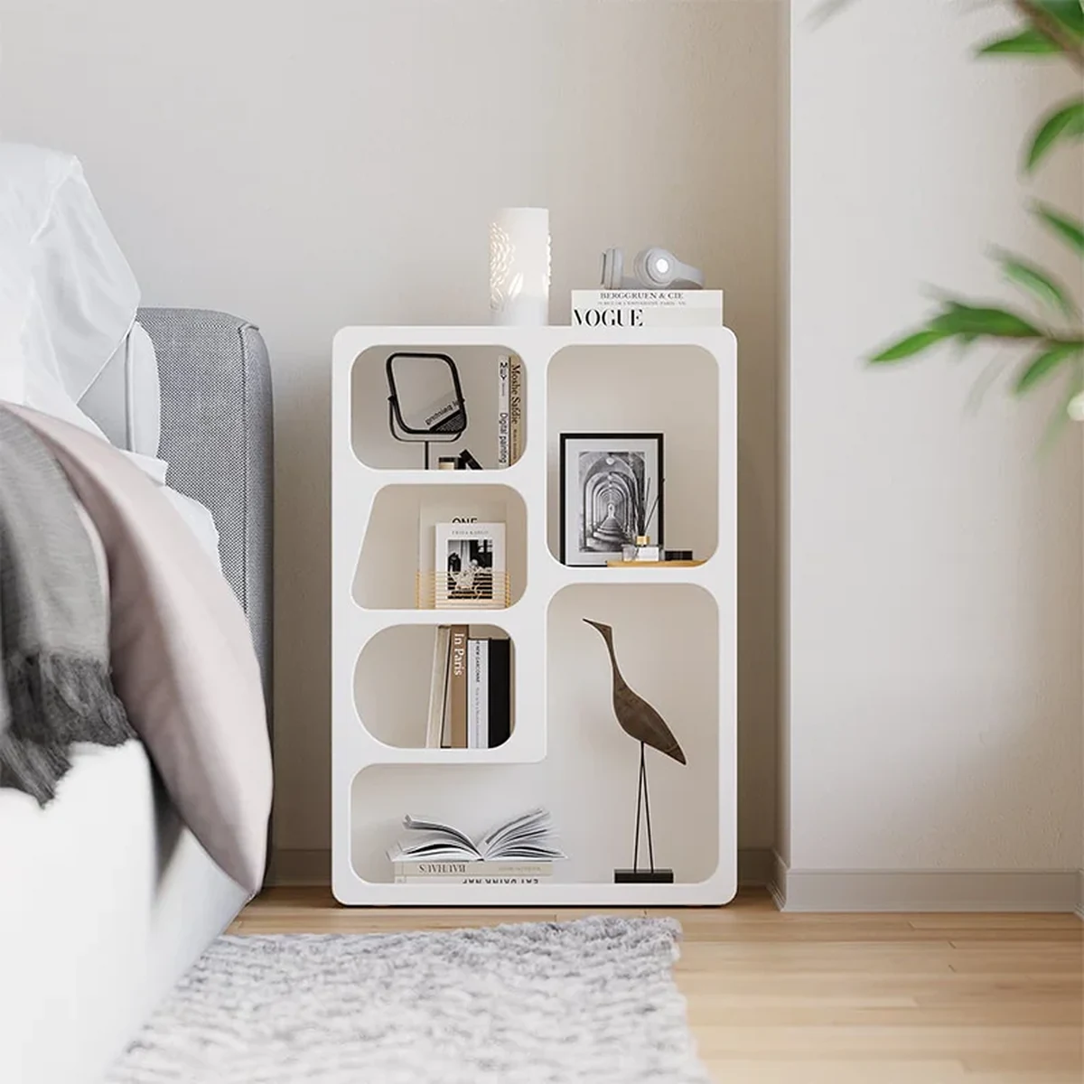 Classic Solid Wood Storage Shelf