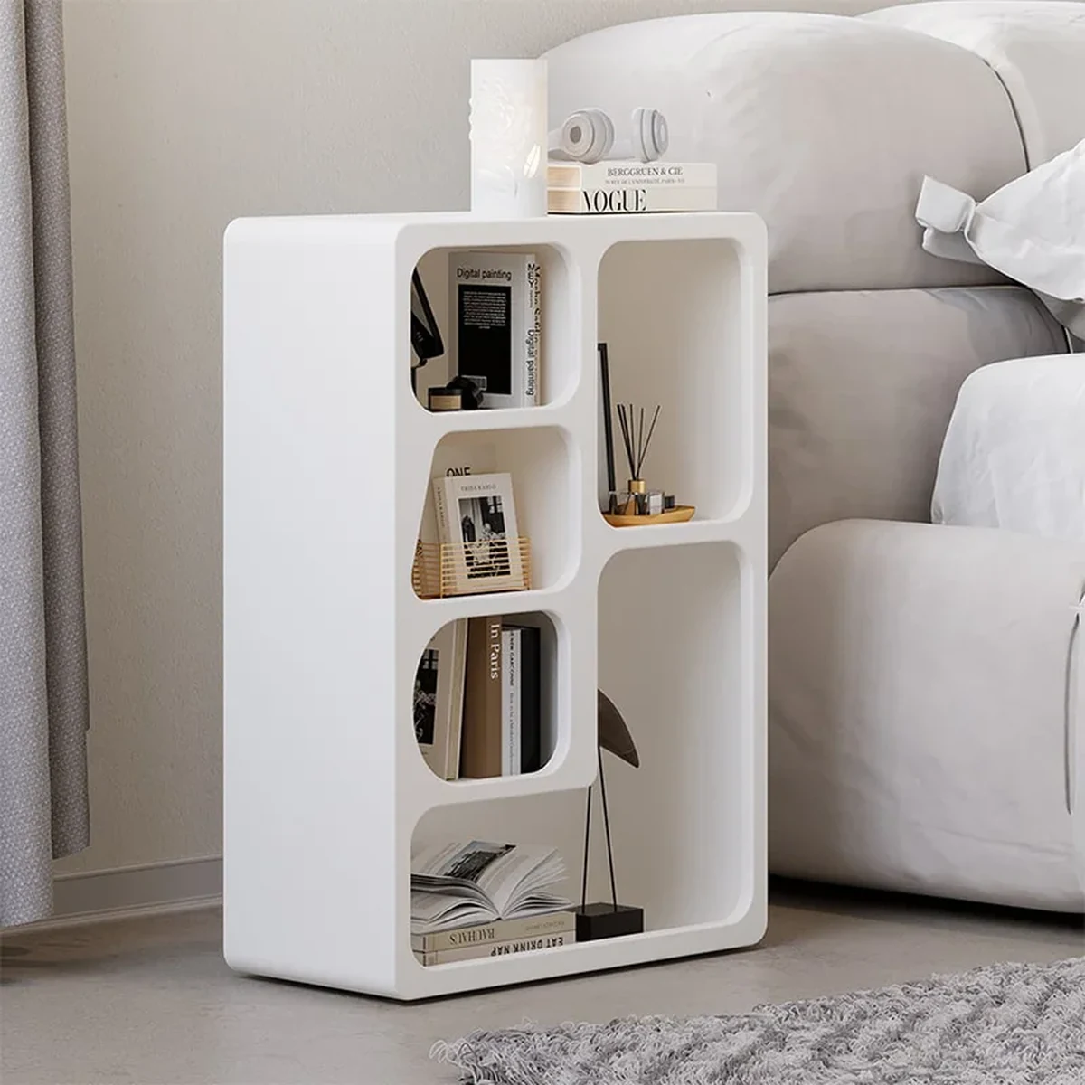 Classic Solid Wood Storage Shelf