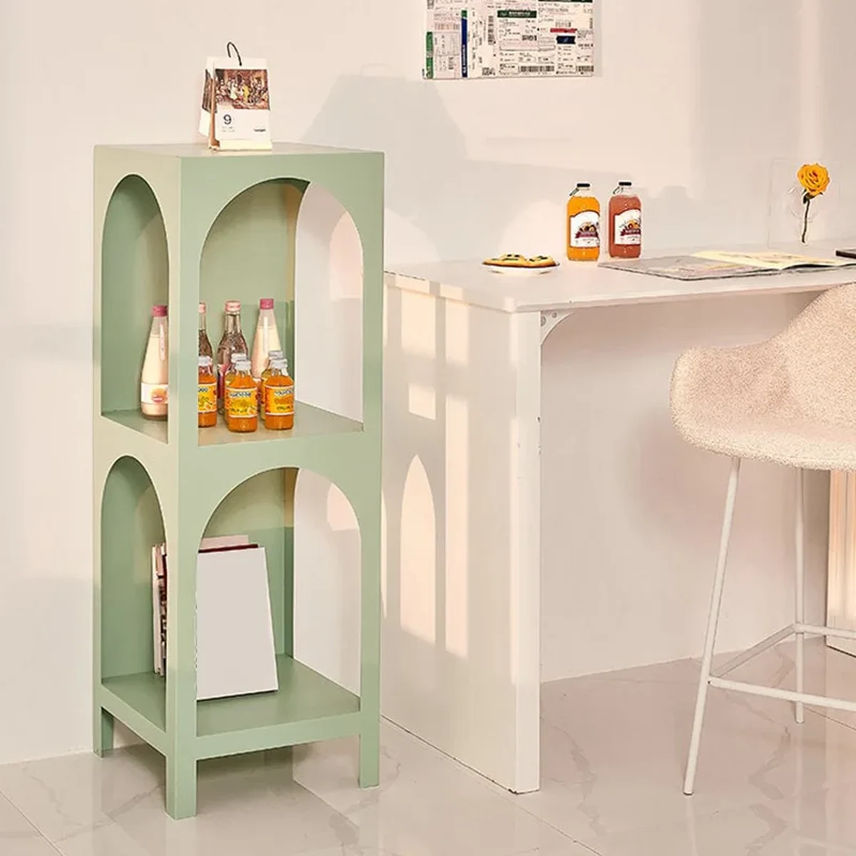 Nordic Metal Storage Shelf