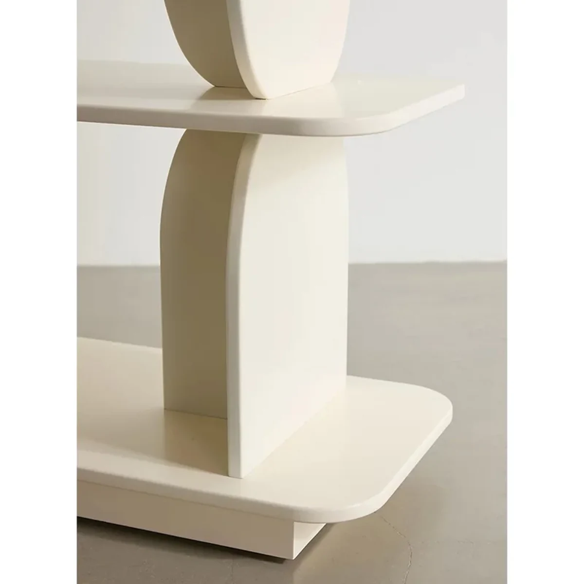 Modern Solid Wood 3-Tier Storage Shelf