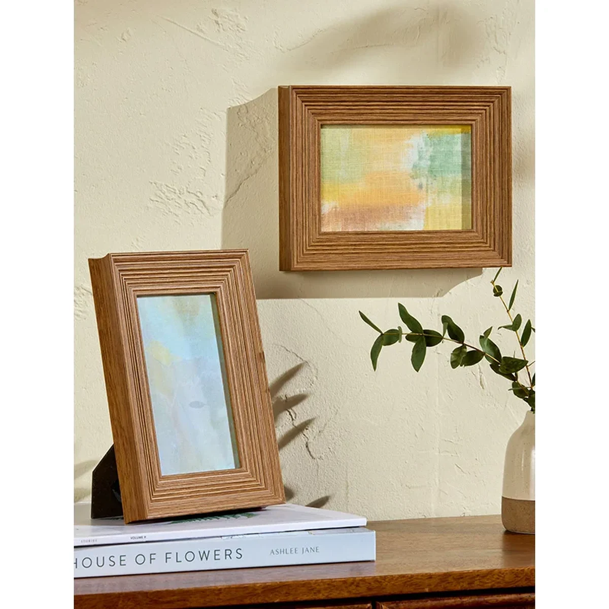 Farmhouse Solid Wood Rectangle Picture Frame