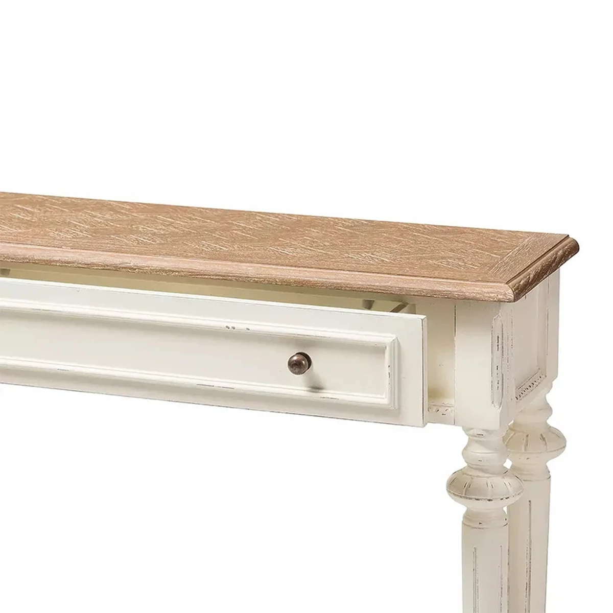 Vintage Solid Wood Console Accent Table