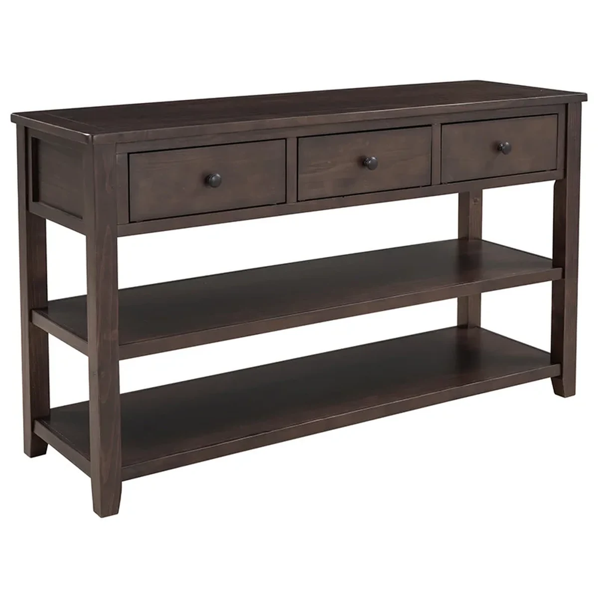 Farmhouse Solid Wood Console Accent Table