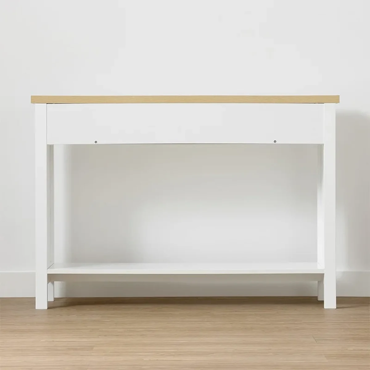 Minimalist Solid Wood Rectangle Console Accent Table