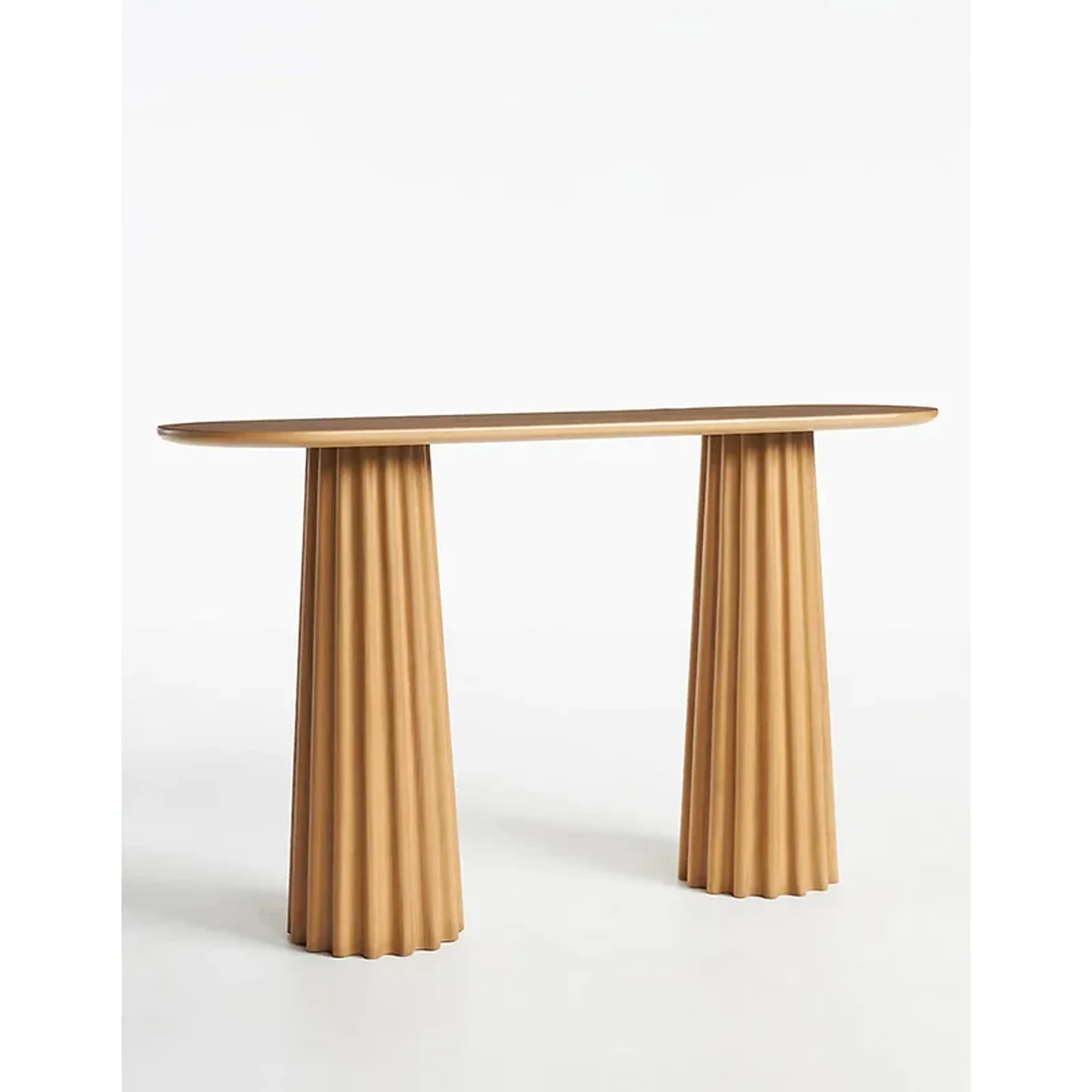 Farmhouse Solid Wood Console Accent Table