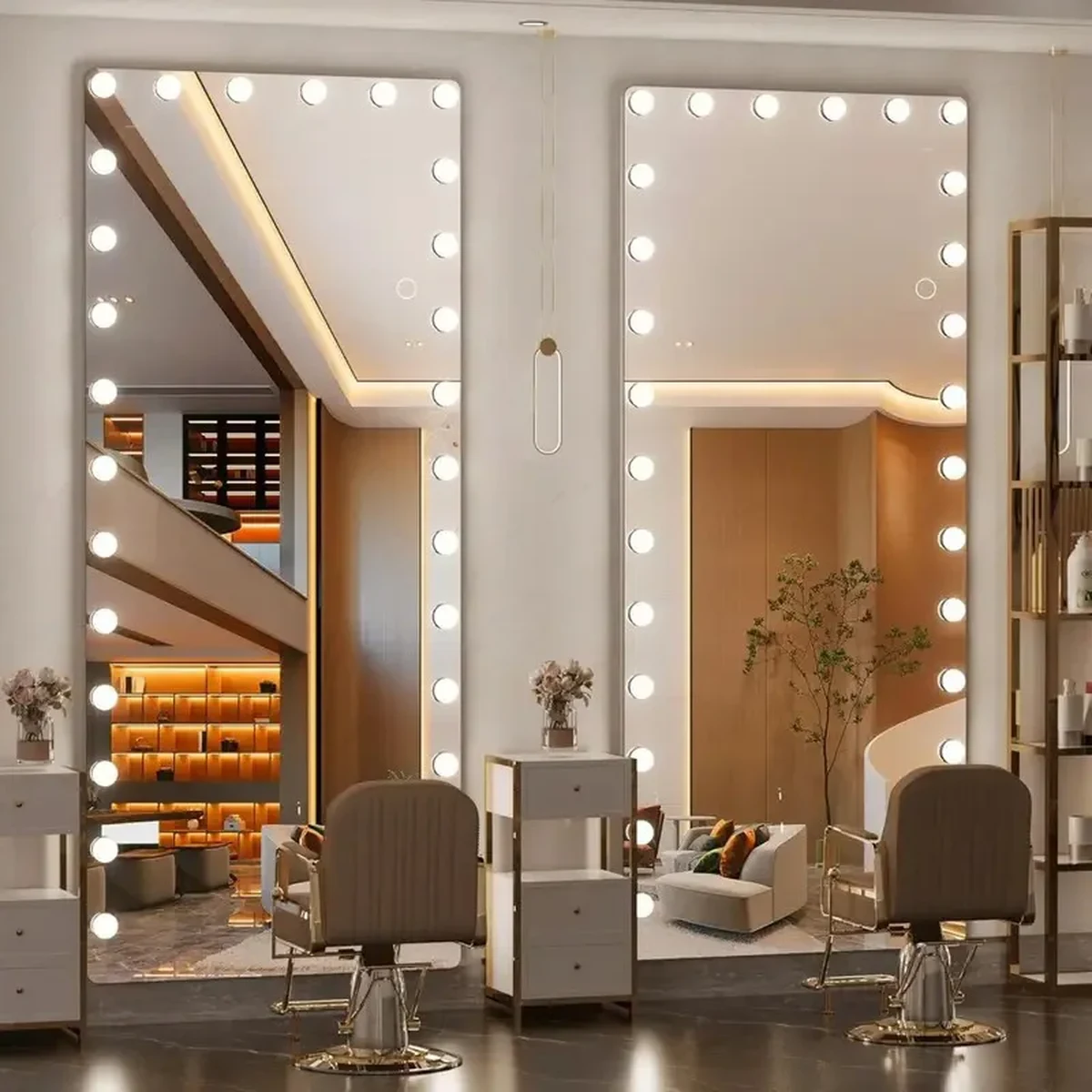Classic Glass Rectangle Full-Length Mirror