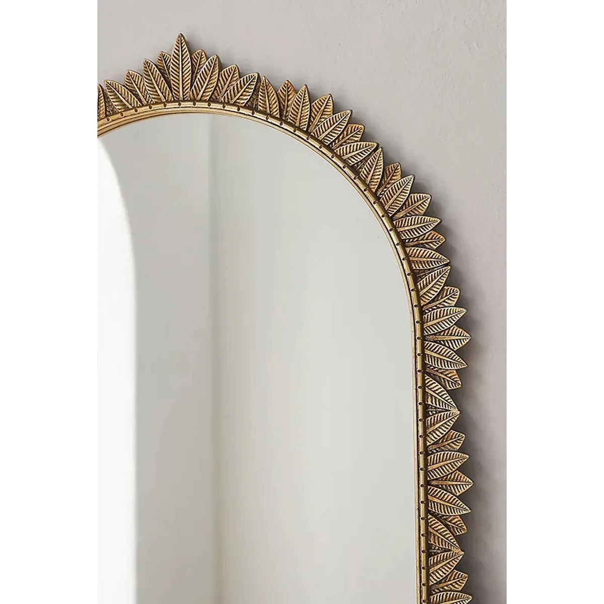 Vintage Metal Wall Mirror