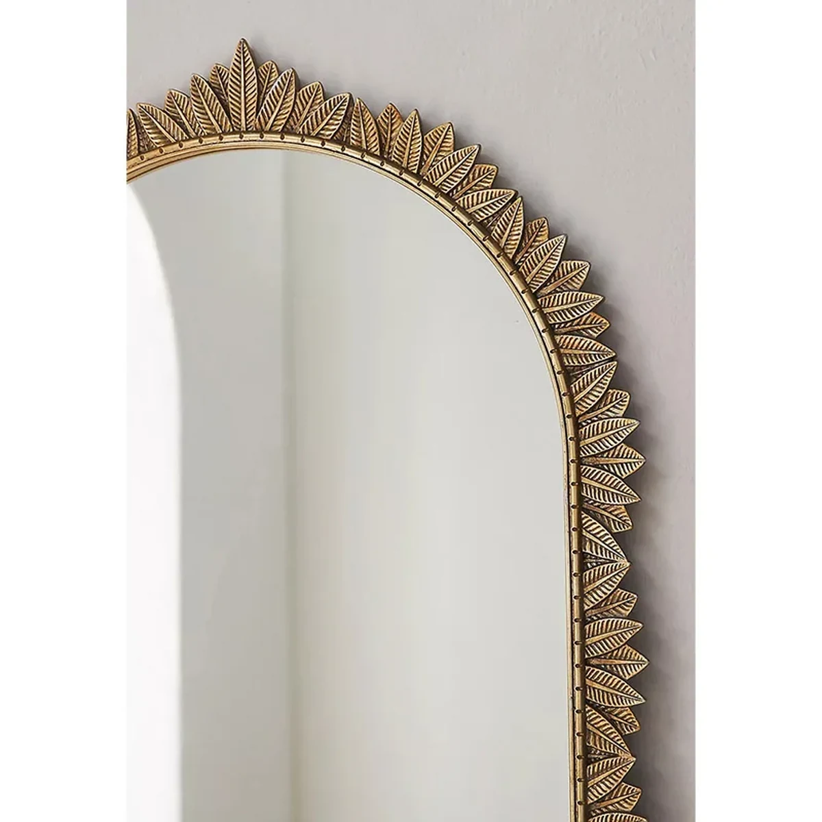 Vintage Metal Wall Mirror