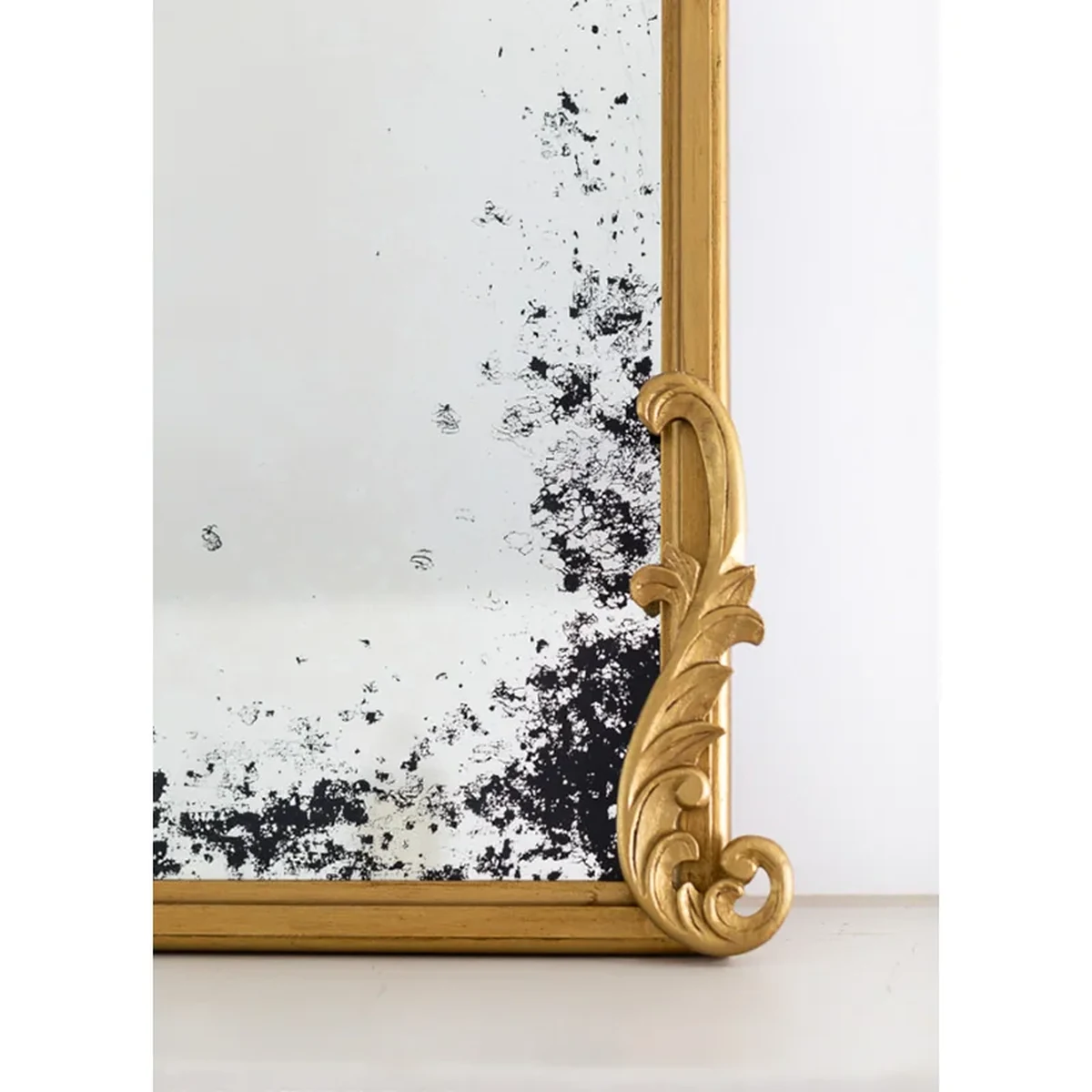 Vintage Solid Wood Wall Mirror