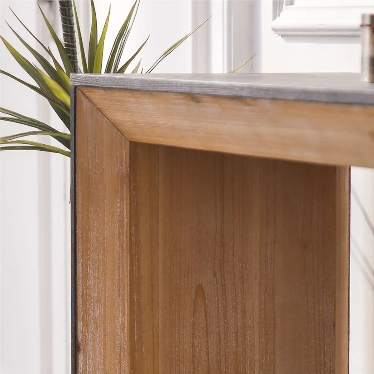 Farmhouse Solid Wood Console Accent Table