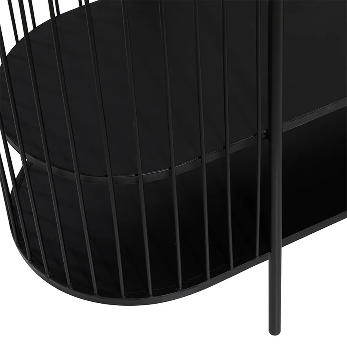 Classic Metal Console Accent Table