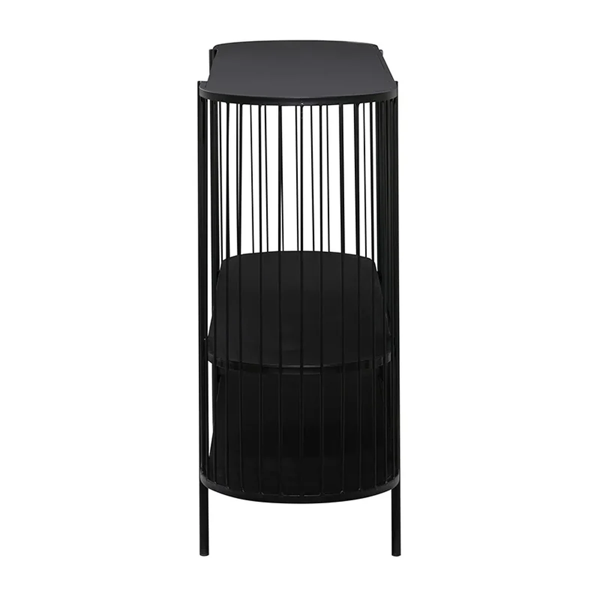 Classic Metal Console Accent Table