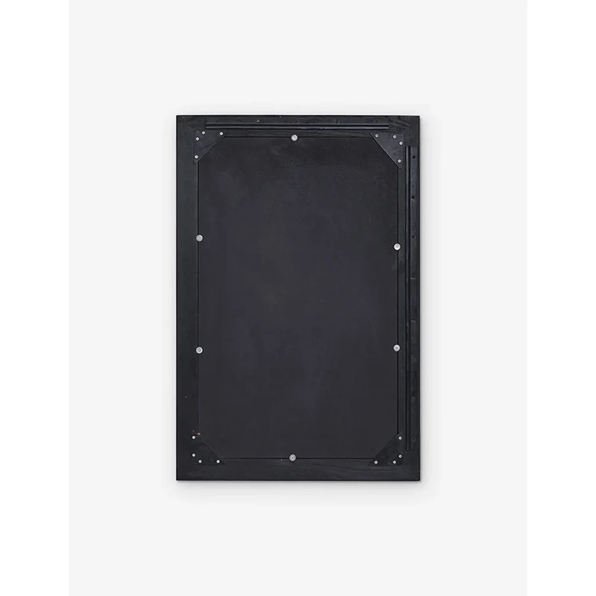 Modern Solid Wood Rectangle Wall Mirror