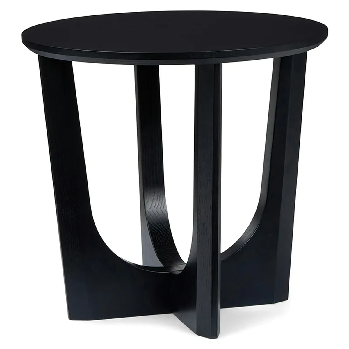 Classic Solid Wood Round Coffee Accent Table