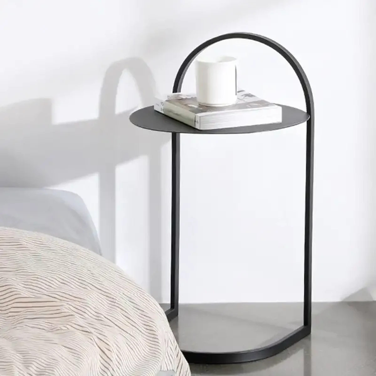 Modern Metal Coffee Side Accent Table