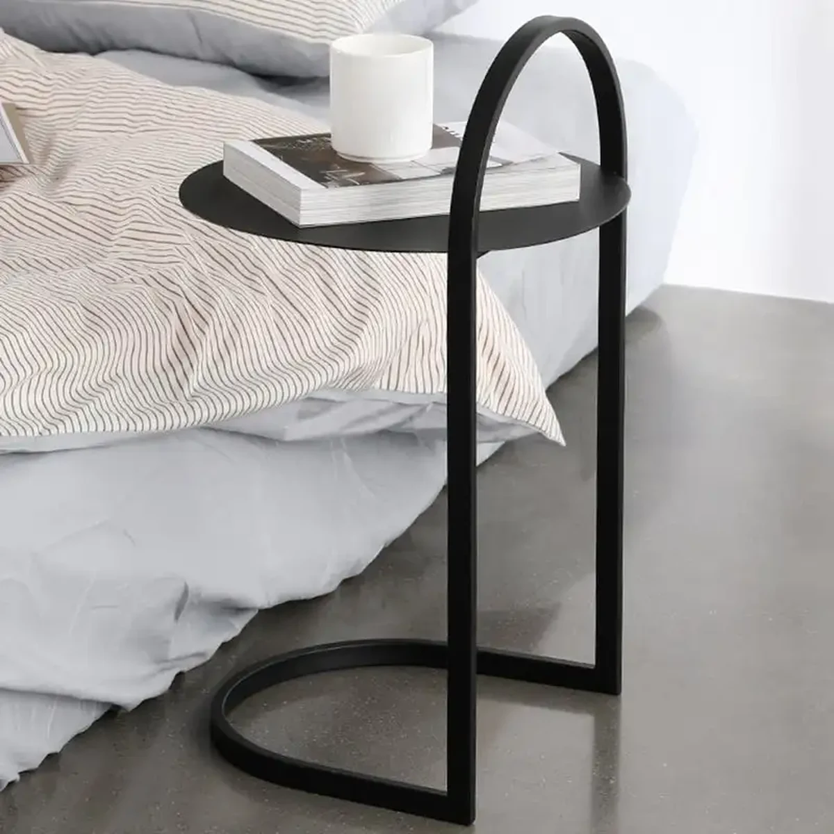 Modern Metal Coffee Side Accent Table