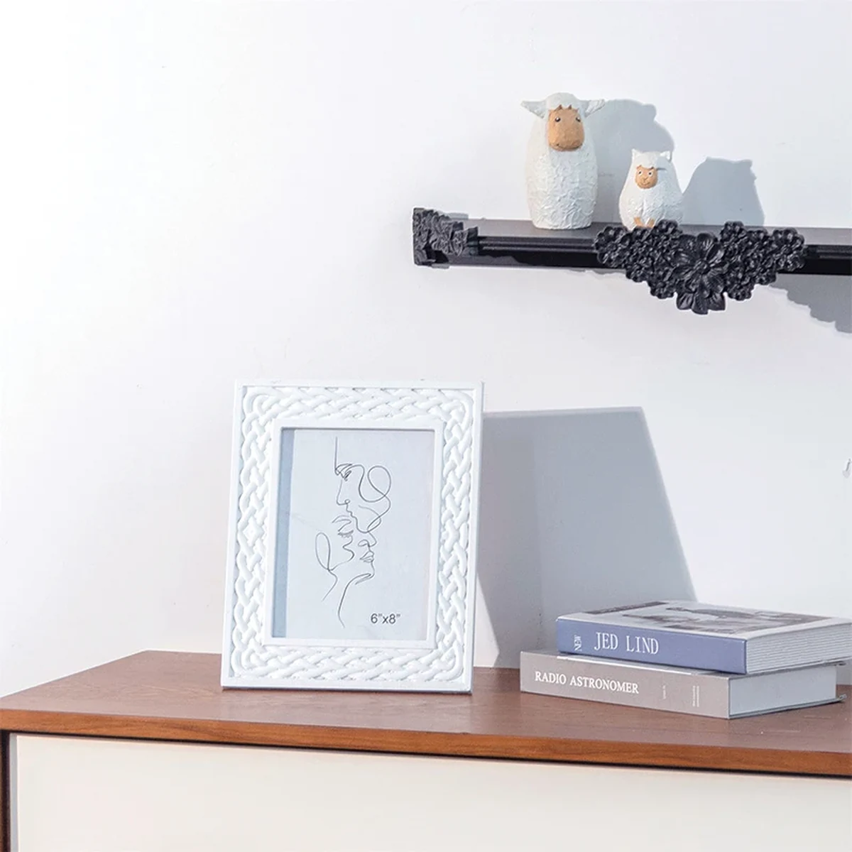 Classic Solid Wood Rectangle Picture Frame