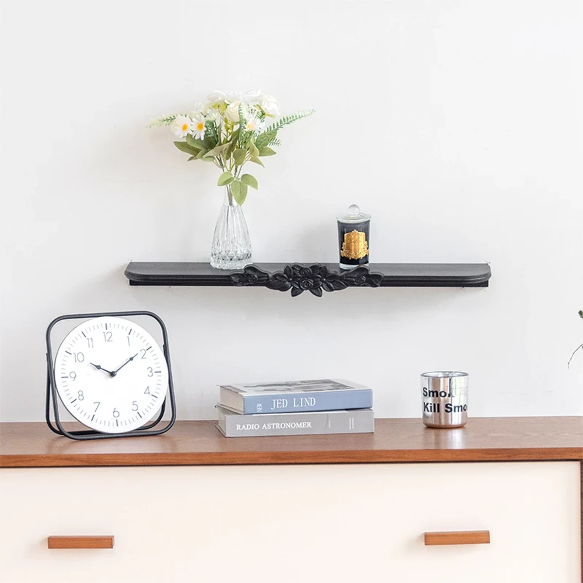 Modern Metal Wall Clock