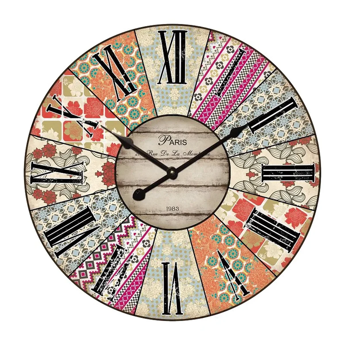 Classic Metal Wall Clock