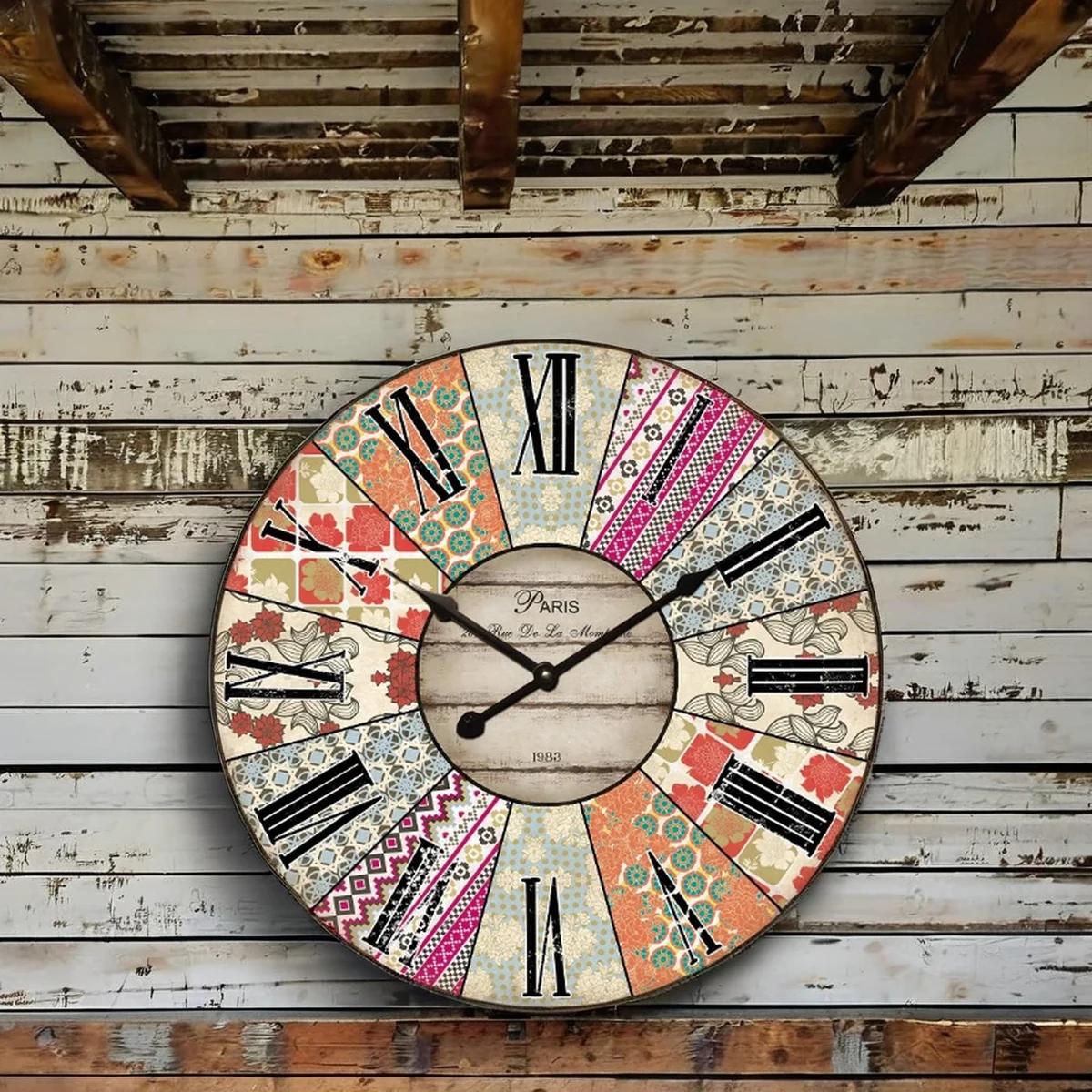 Classic Metal Wall Clock