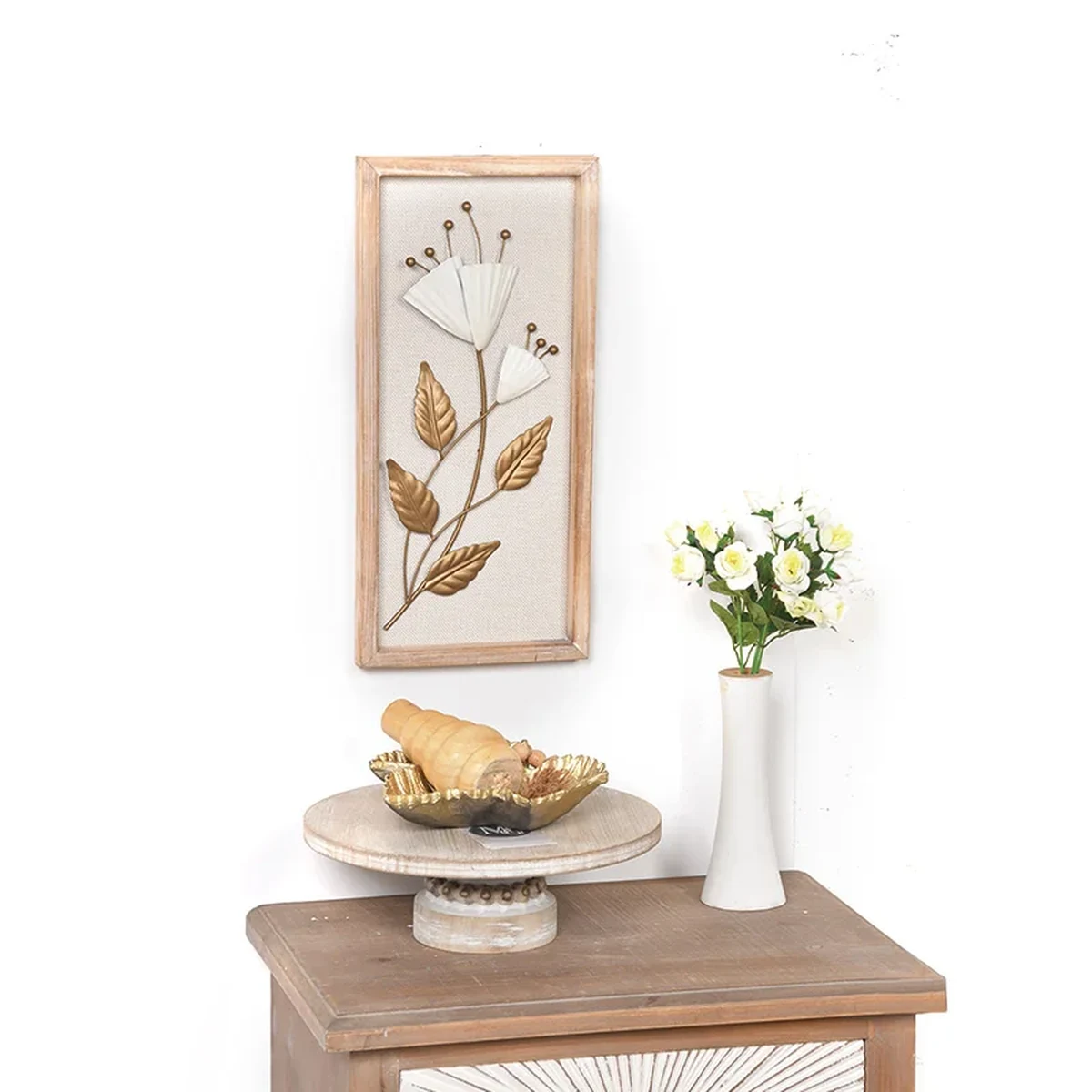 Art Deco Solid Wood Rectangle Wall Decor