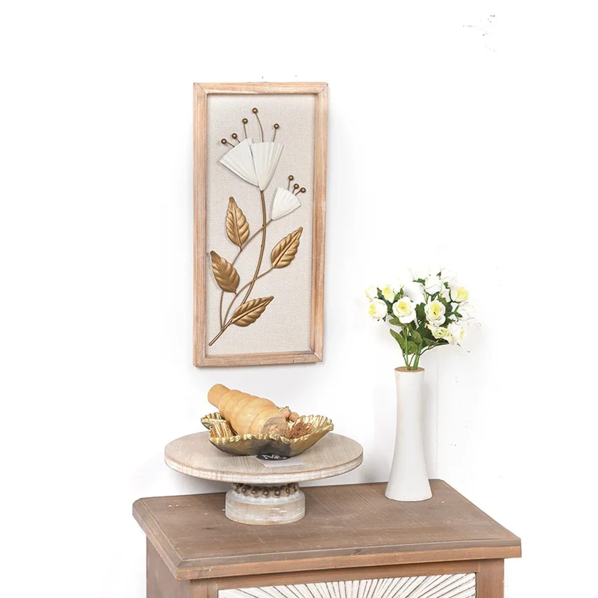 Art Deco Solid Wood Rectangle Wall Decor