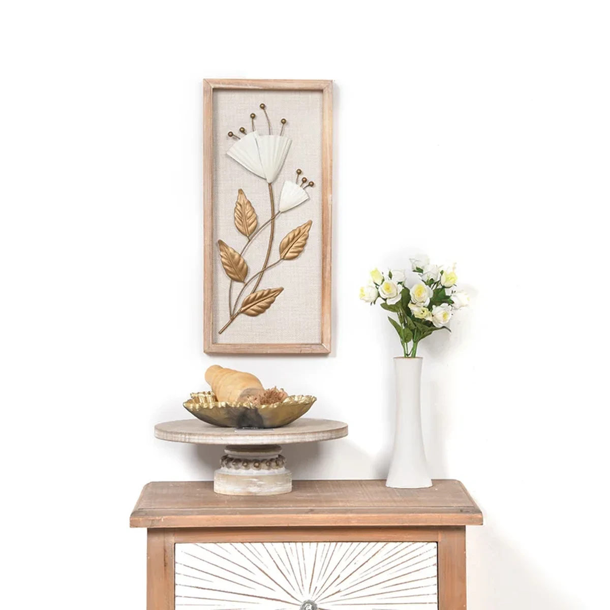 Art Deco Solid Wood Rectangle Wall Decor