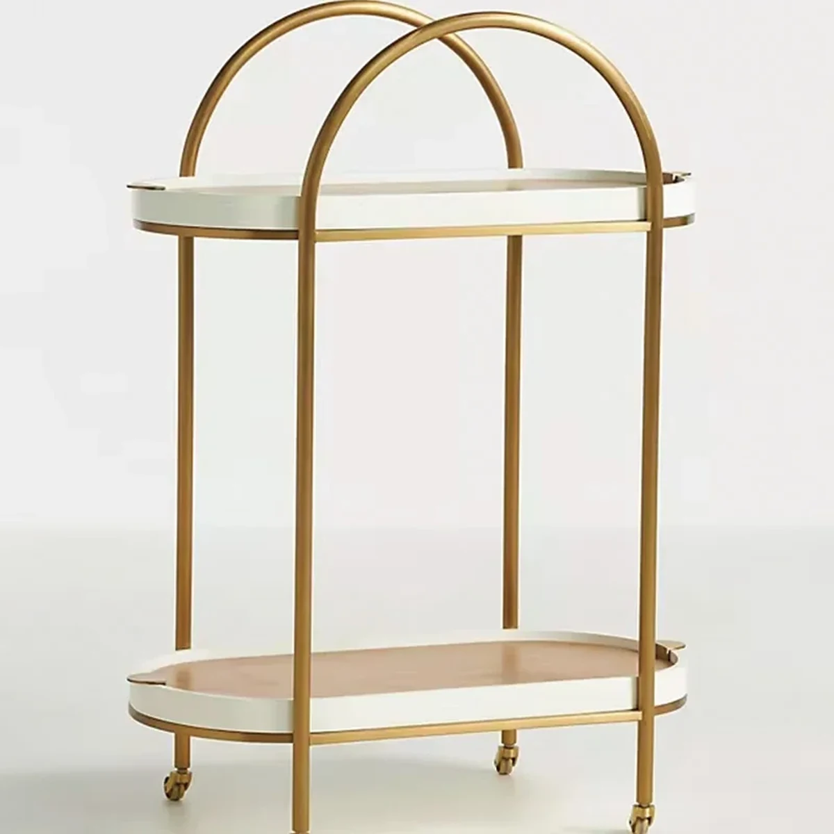 Classic Metal Serving Cart