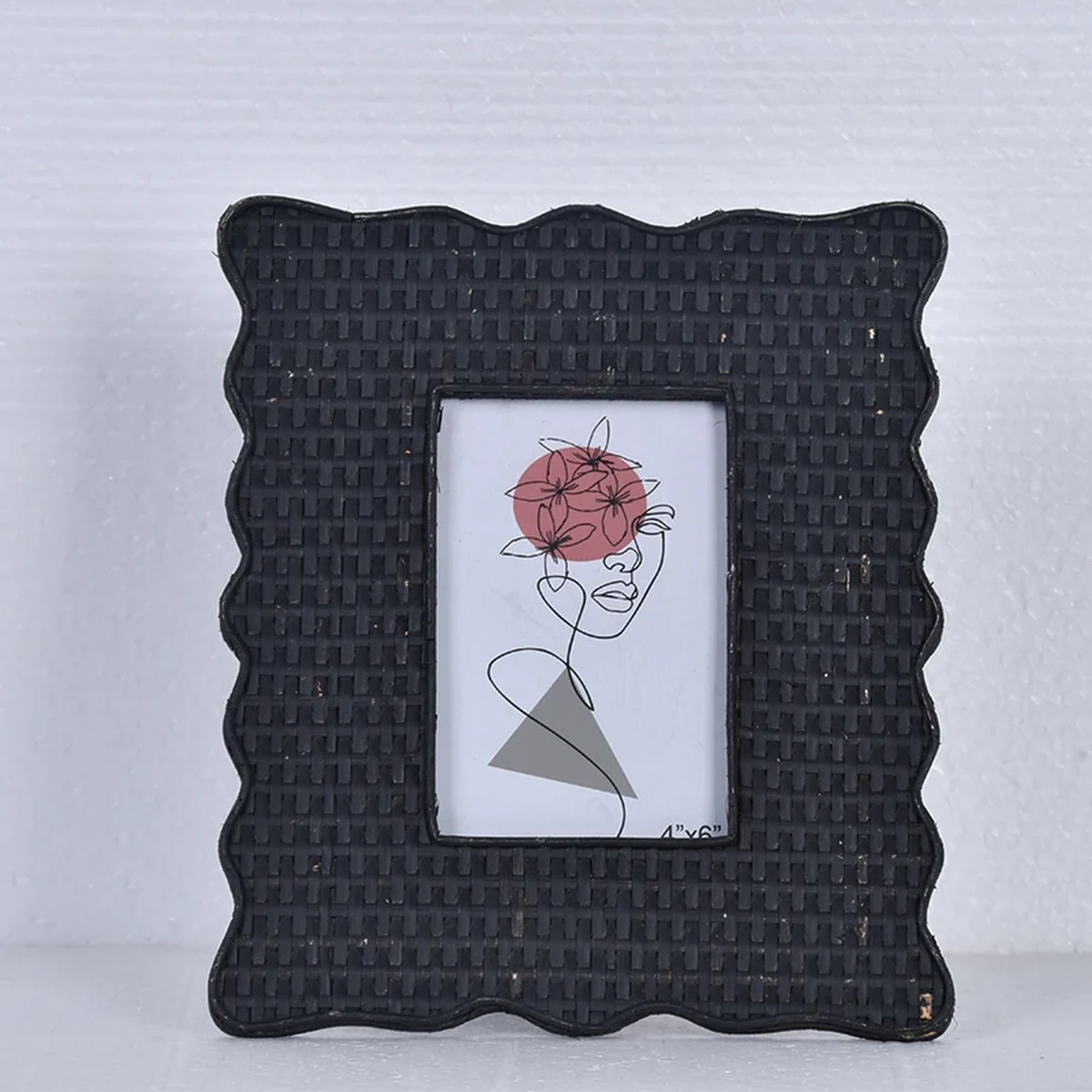 Modern Rattan Picture Frame