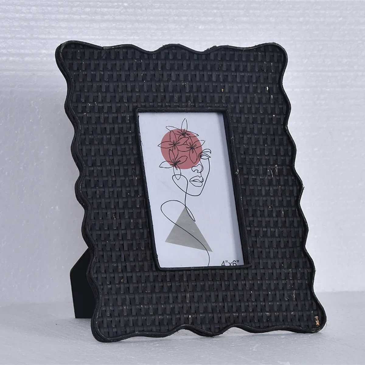 Modern Rattan Picture Frame