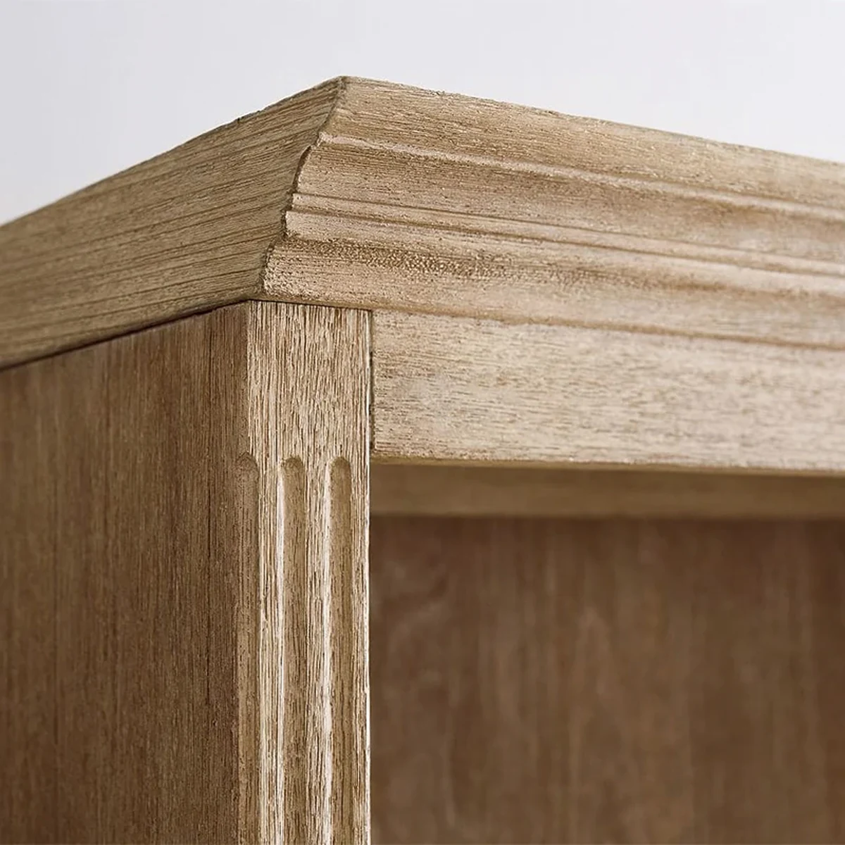 Farmhouse Solid Wood 3-Tier Storage Shelf