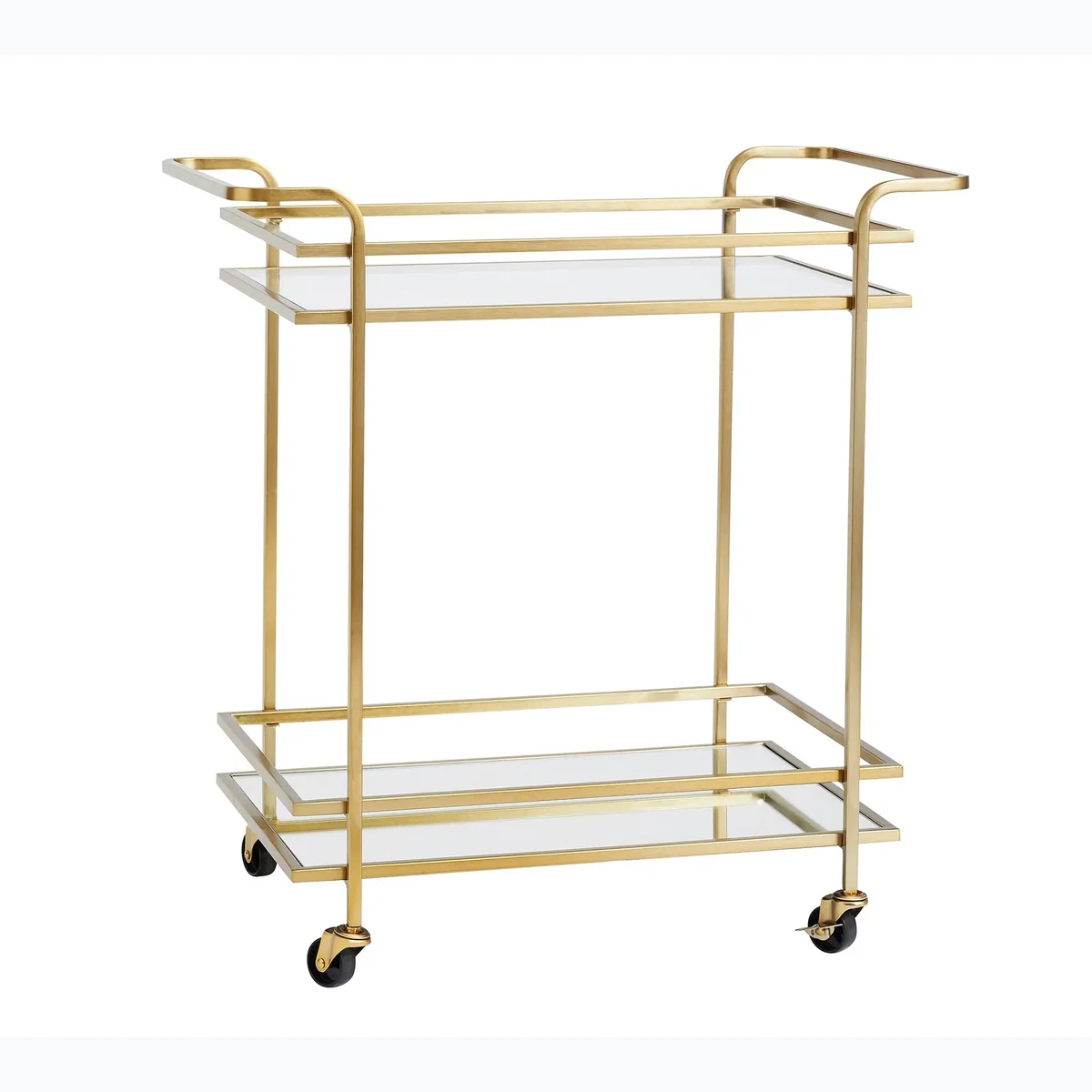 Classic Metal 2-Tier Serving Cart
