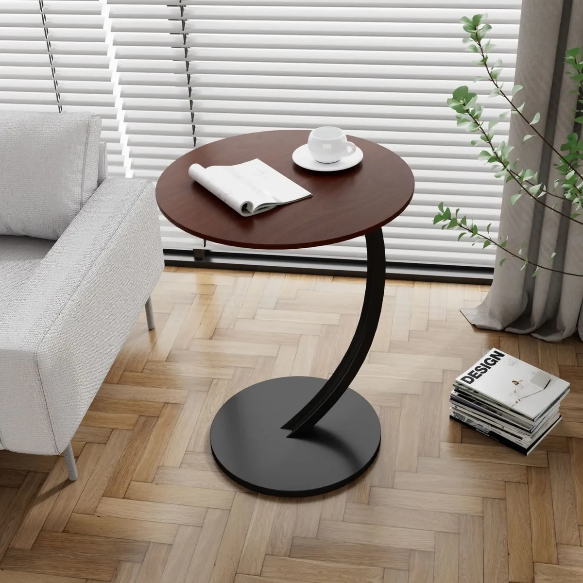Antique Metal Coffee Accent Table