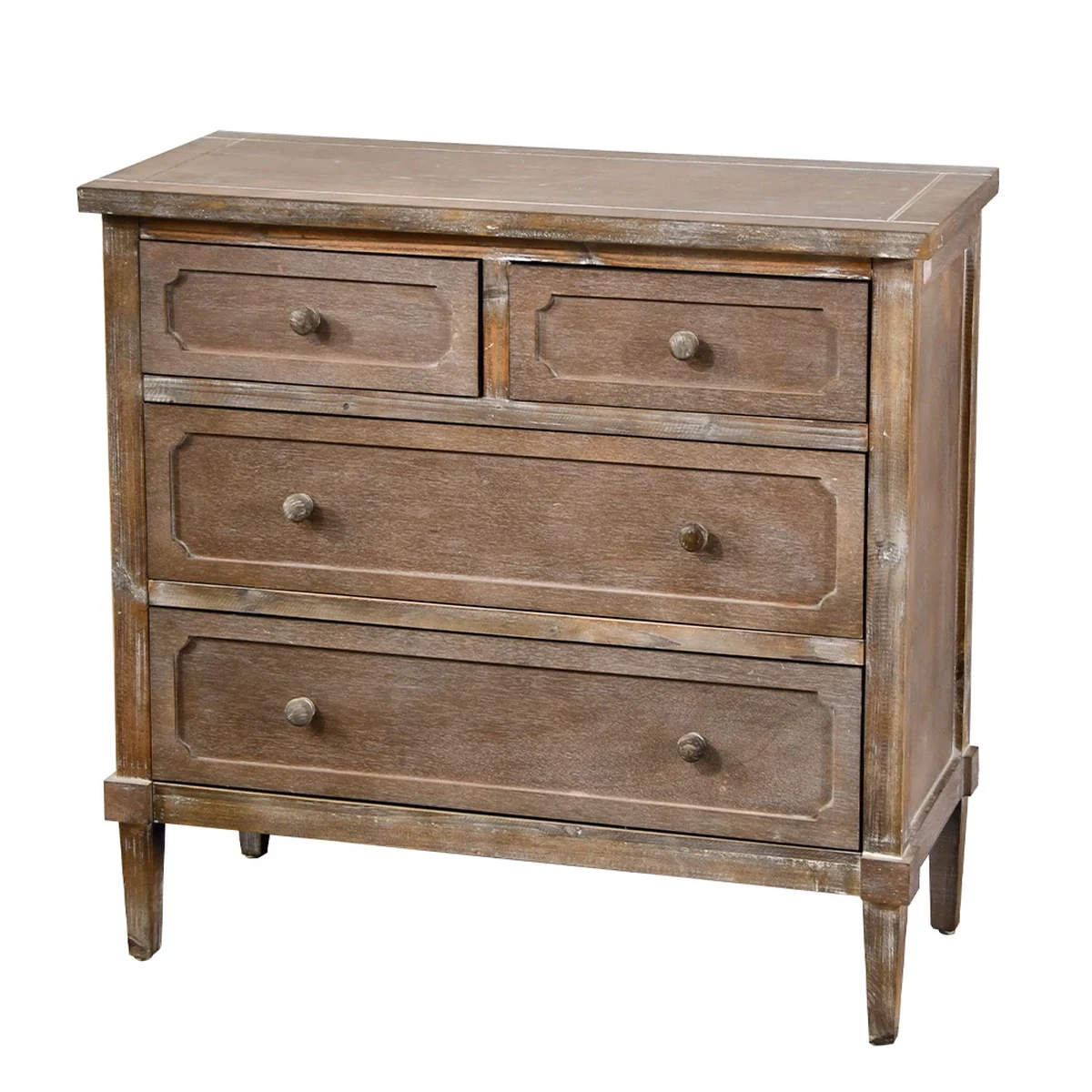 Rustic Solid Wood Accent Table
