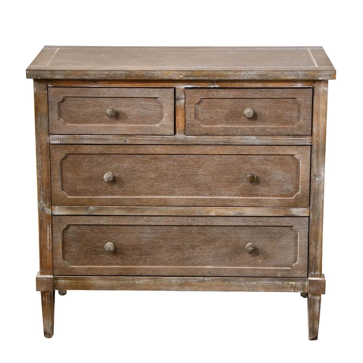 Rustic Solid Wood Accent Table