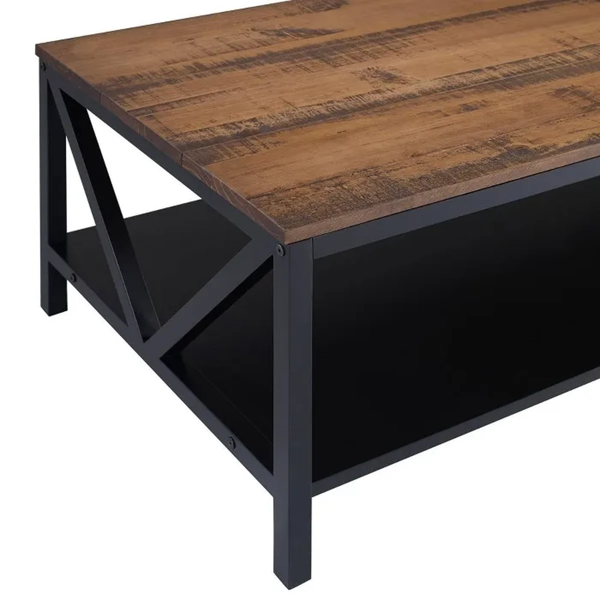 Modern Solid Wood Coffee Accent Table