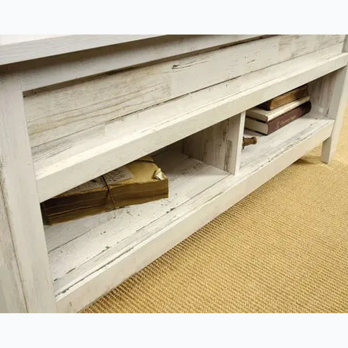 Classic Solid Wood Rectangle Coffee Accent Table
