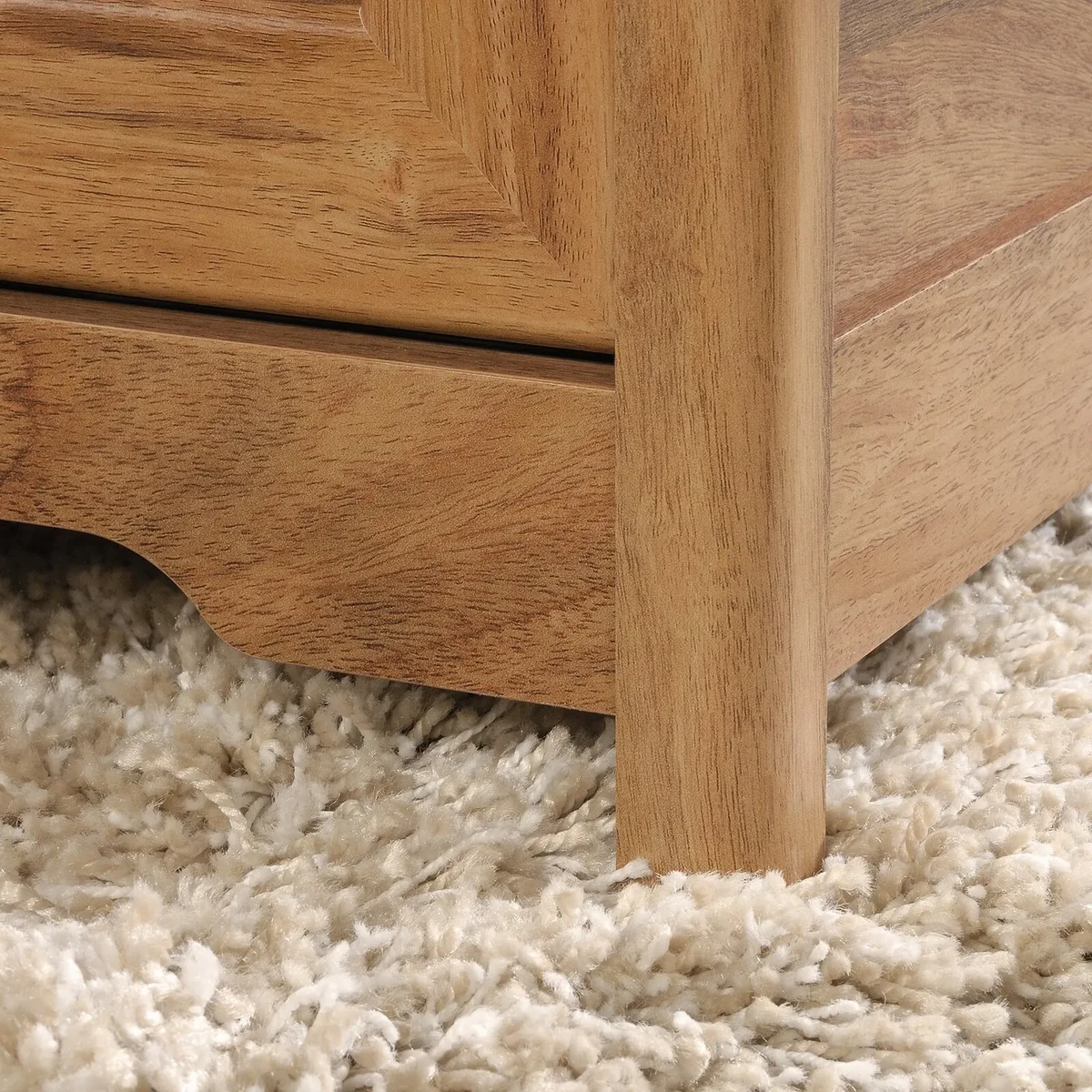 Classic Solid Wood Rectangle Coffee Accent Table