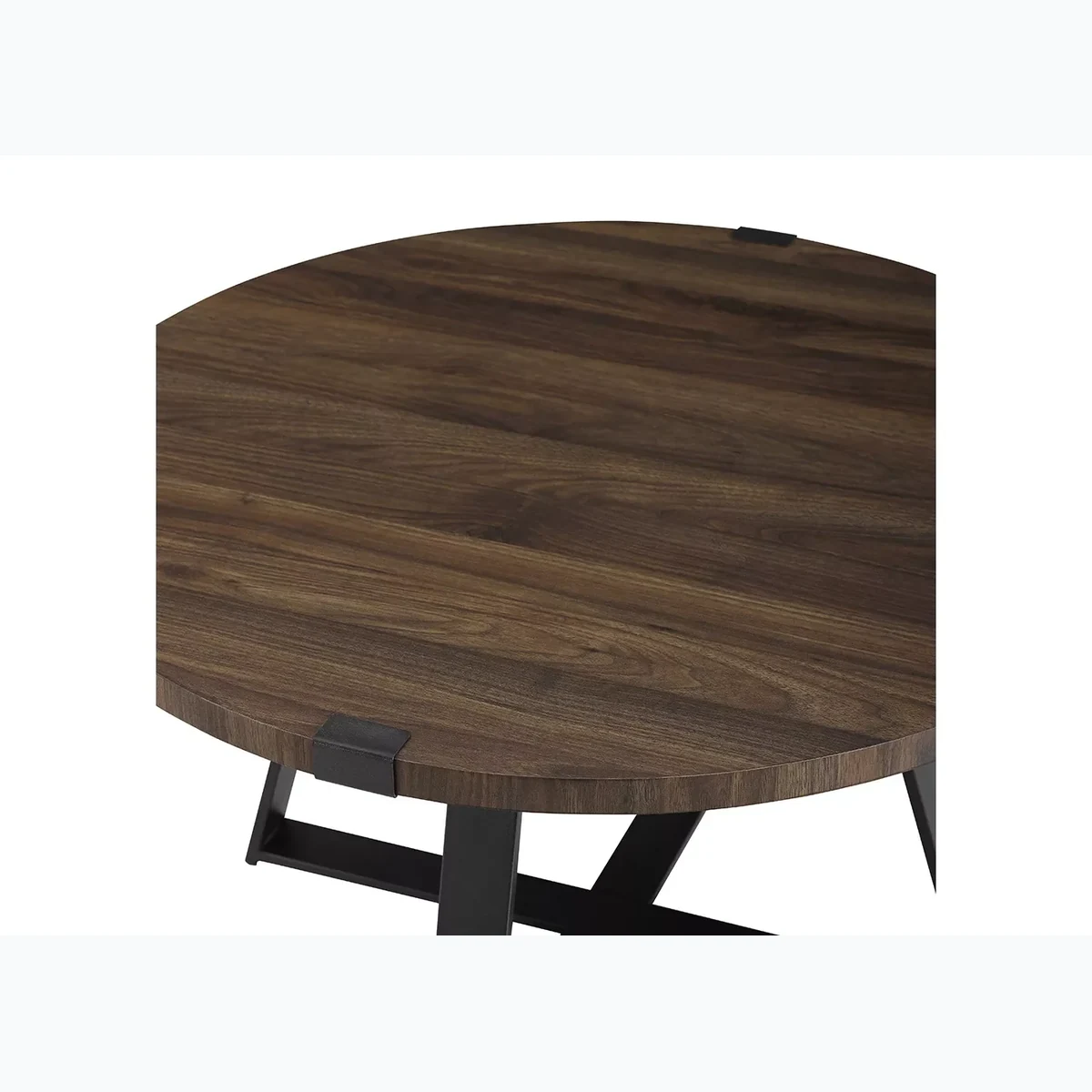 Classic Solid Wood Round Coffee Accent Table