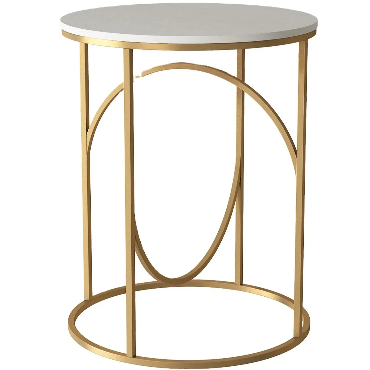 Classic Metal Coffee Side Accent Table