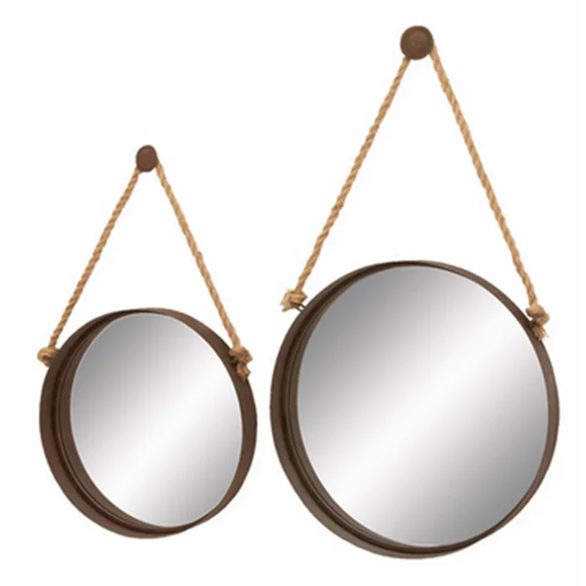 Antique Solid Wood Wall Mirror