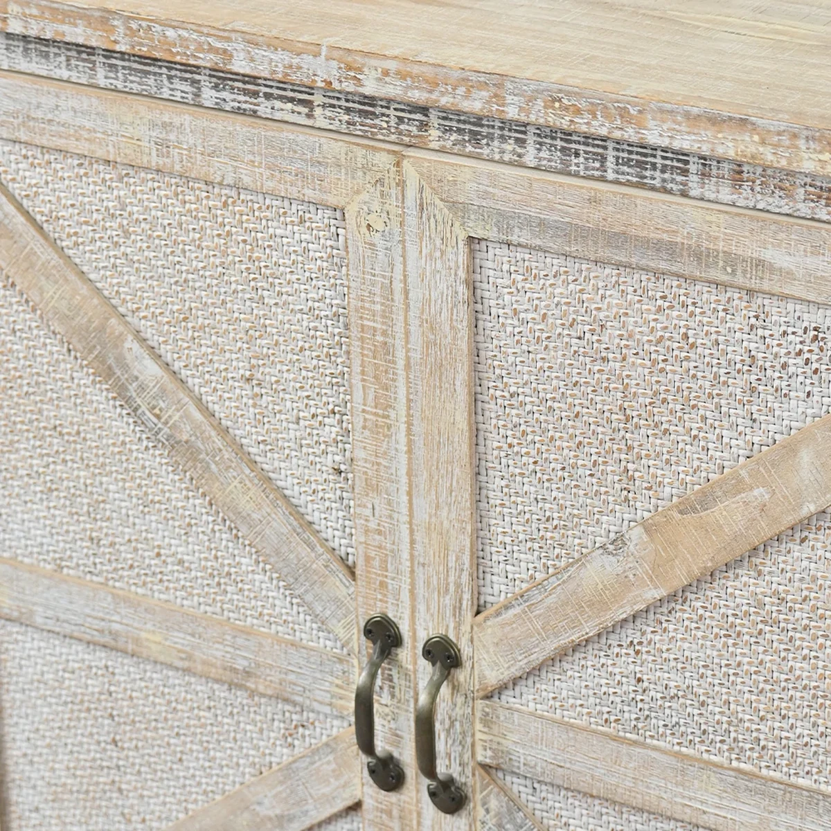 Antique Solid Wood Console Side Accent Table
