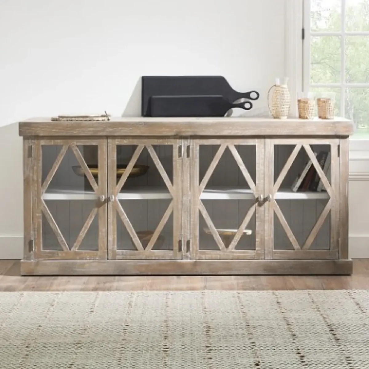 Classic Solid Wood Console Accent Table