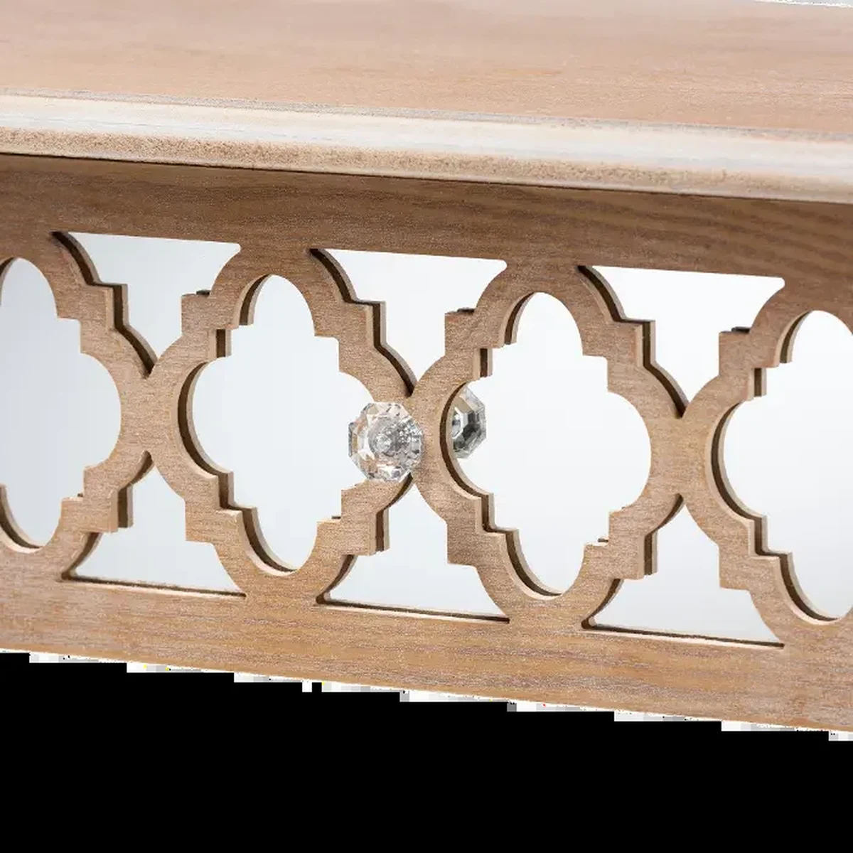 Rustic Solid Wood Console Accent Table