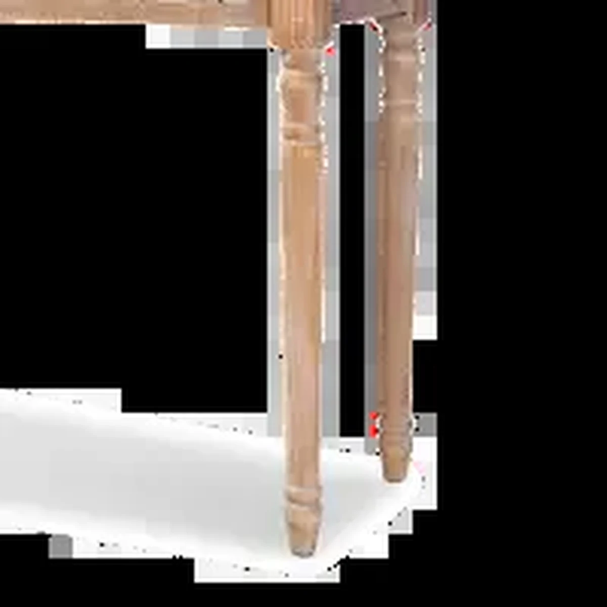 Rustic Solid Wood Console Accent Table