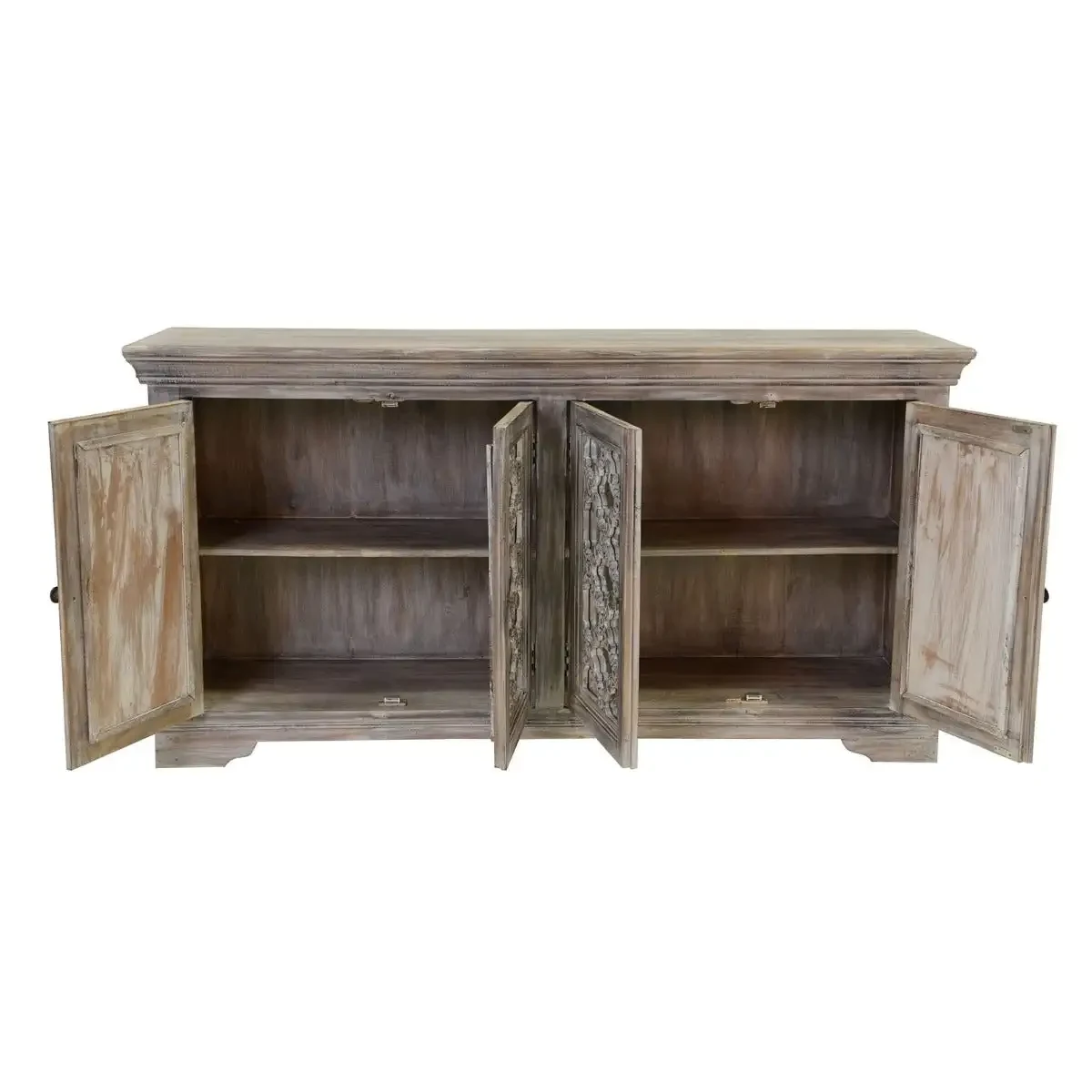 Classic Solid Wood Arched Arch Accent Table