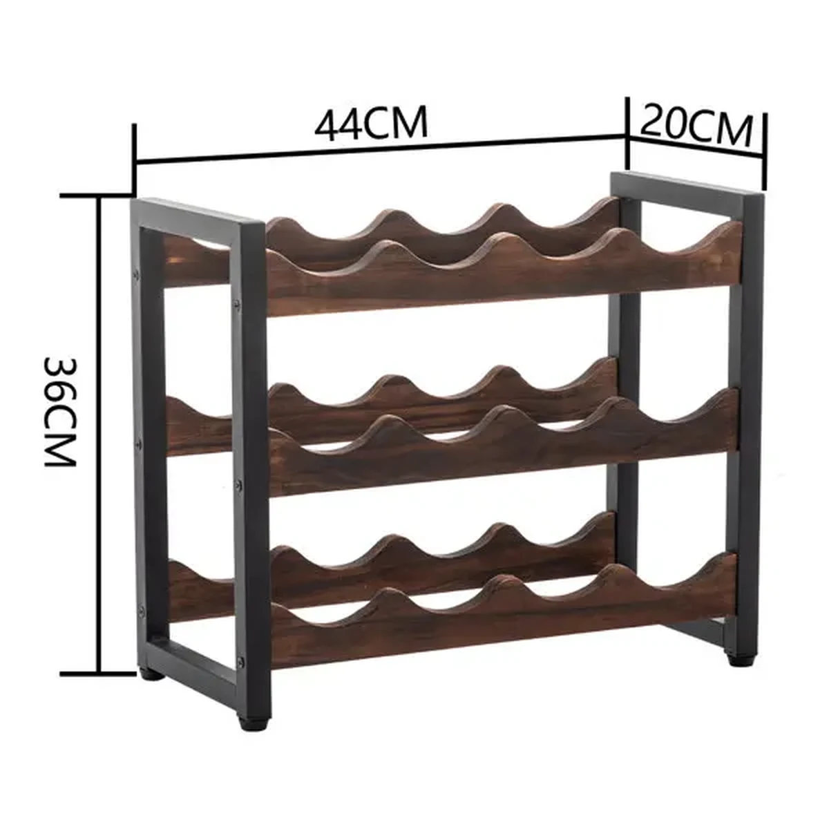 Classic Solid Wood Wine Rack