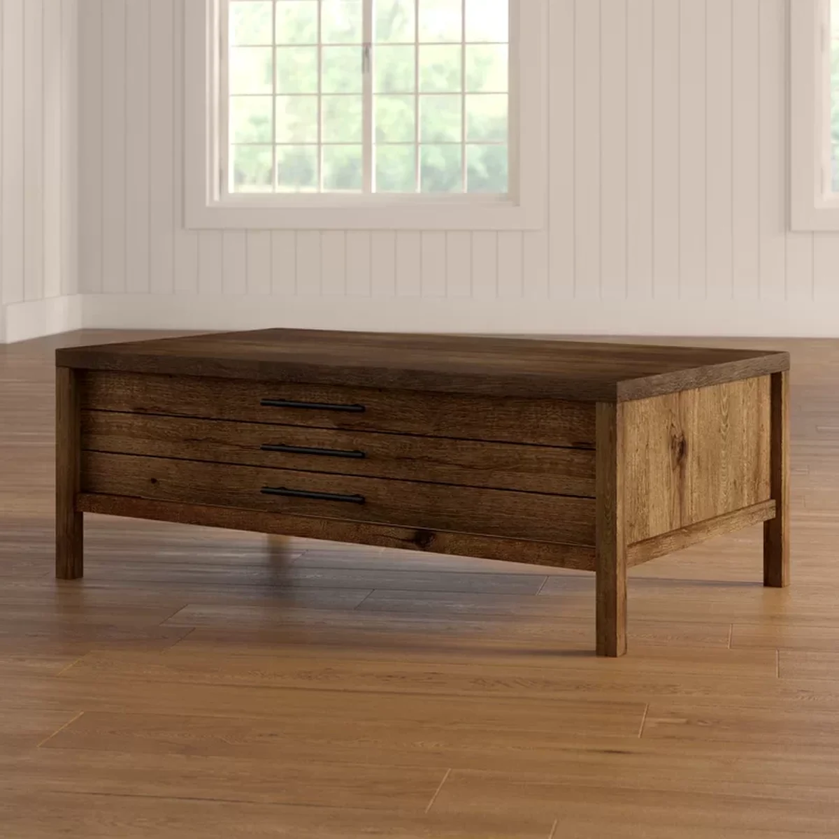 Antique Solid Wood Coffee Accent Table