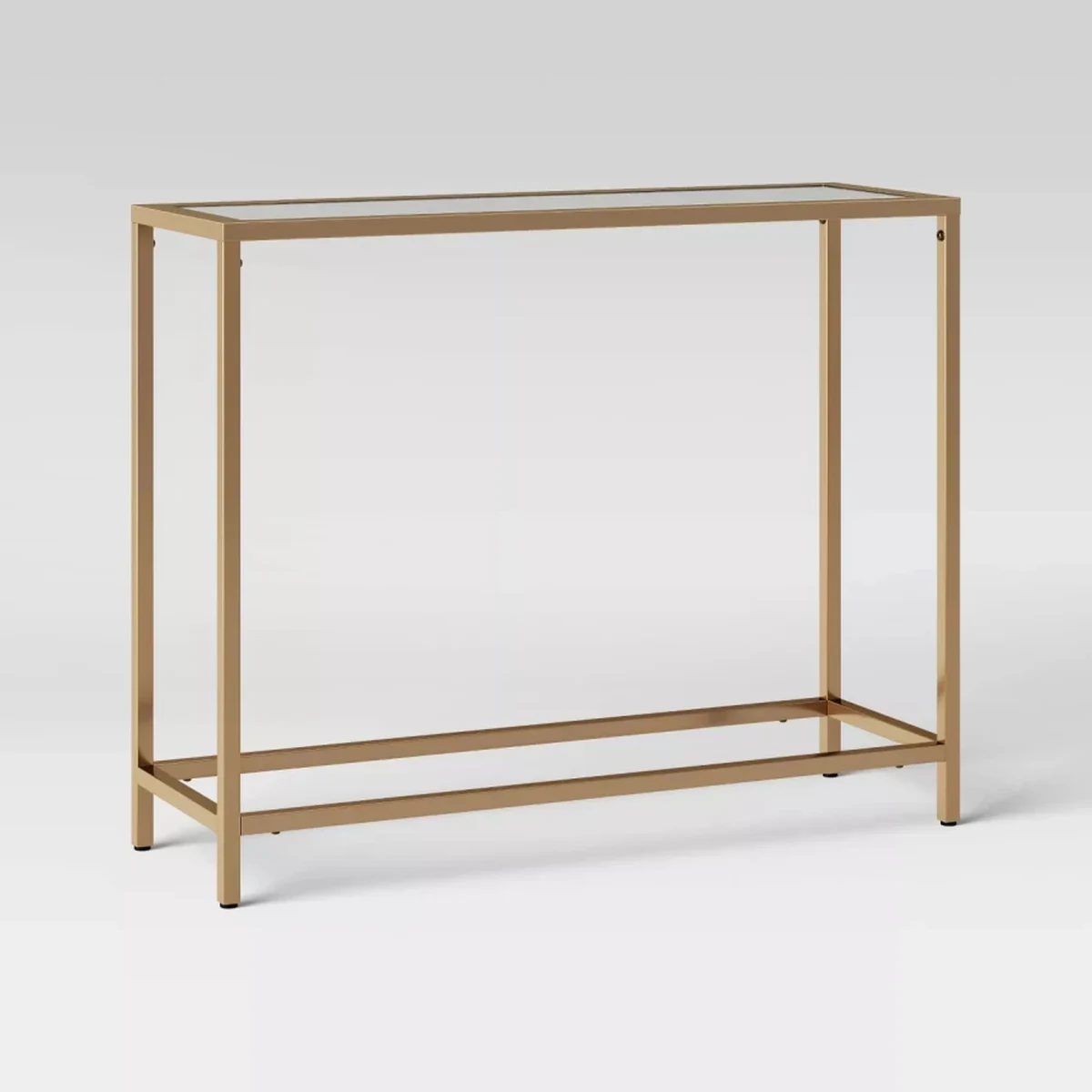 Luxury Glass Console Accent Table